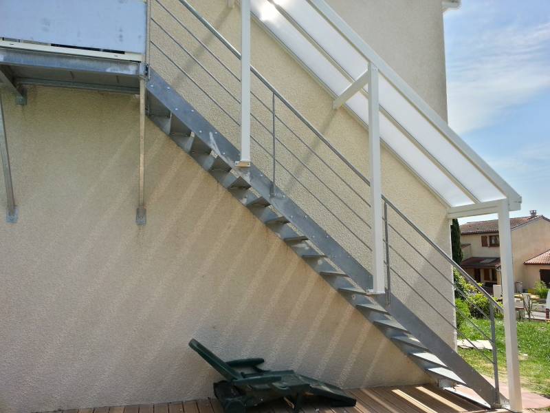 Toiture polycarbonate