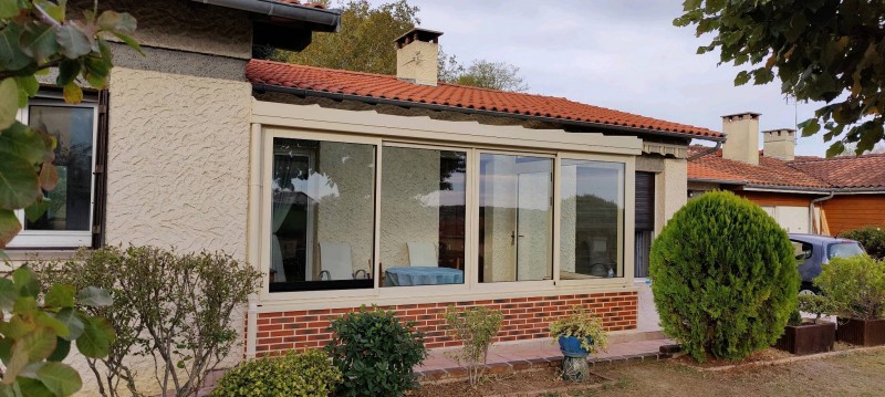 Création d'une véranda toiture vitrée - MONTASTRUC LA CONSEILLERE 31
