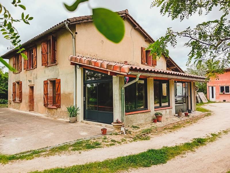 Fermeture de terrasse élégante proche de Toulouse